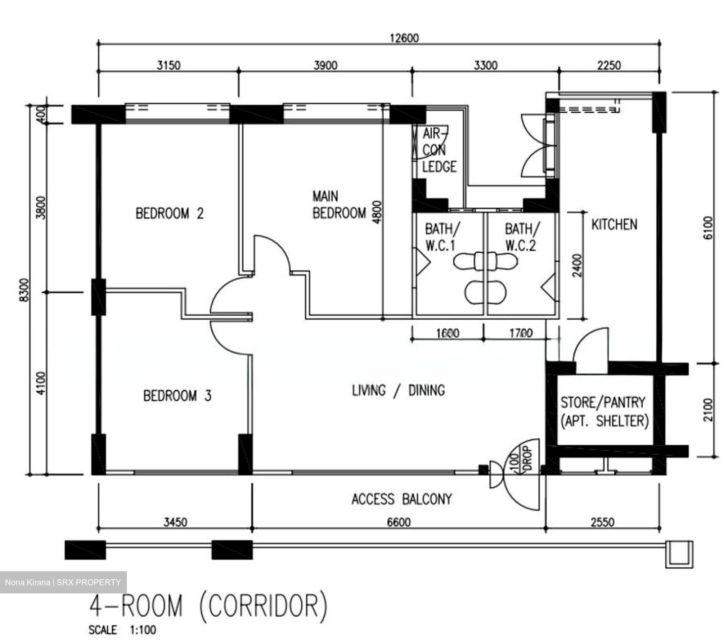 Blk 56 Strathmore Avenue (Queenstown), HDB 4 Rooms #543739821
